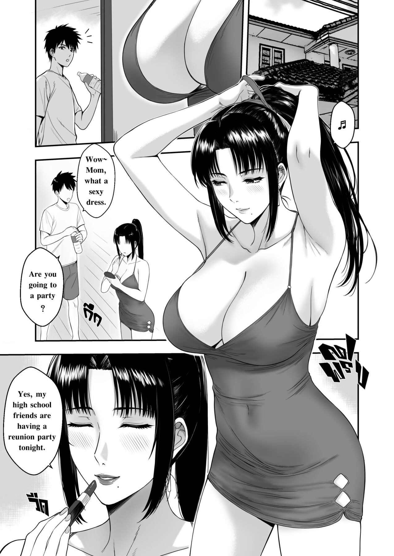 Hentai Manga Comic-My Mother's Friends 2-Read-2